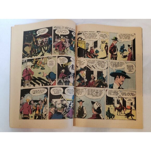 Vintage Western Roundup Comic Digest #20 Vintage Oct Dec 1957 Dell Giant Issue - Picture 9 of 13